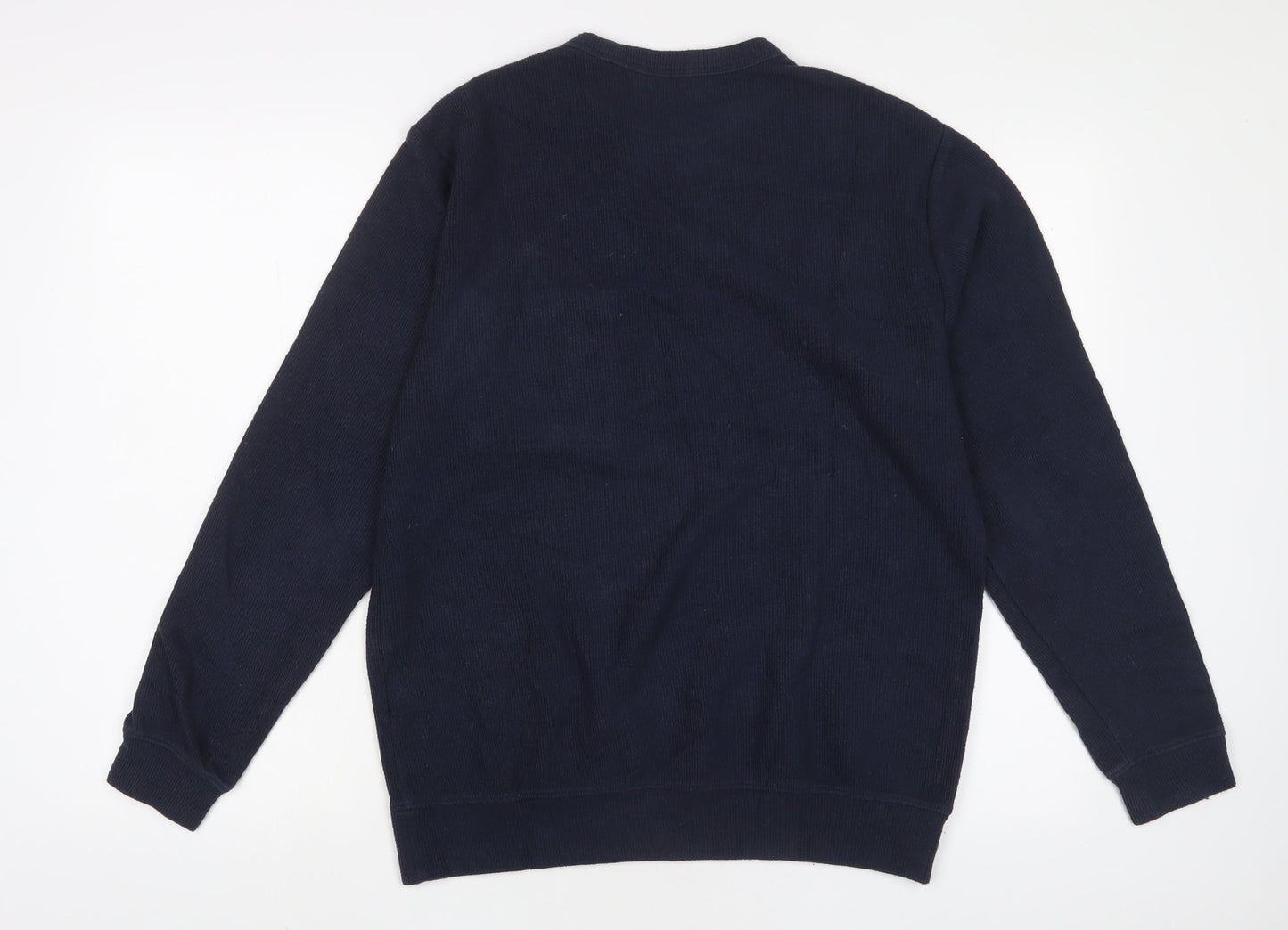 Mens UK Size S Gap Blue Pullover Sweatshirt