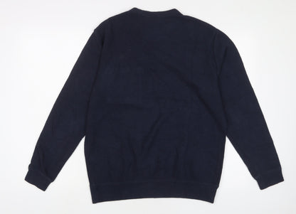 Mens UK Size S Gap Blue Pullover Sweatshirt