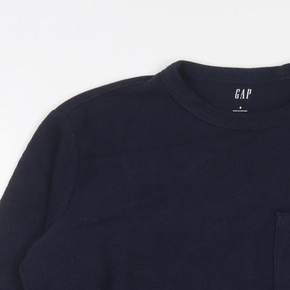 Mens UK Size S Gap Blue Pullover Sweatshirt