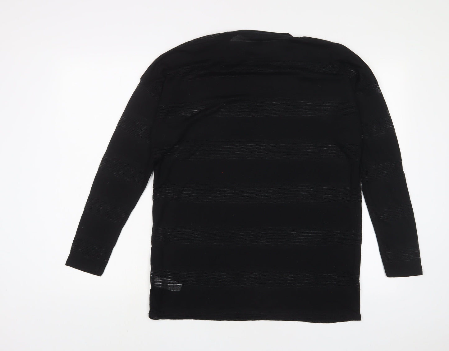 Womens UK Size 12 NEXT Black Basic T-Shirt