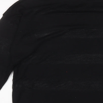 Womens UK Size 12 NEXT Black Basic T-Shirt