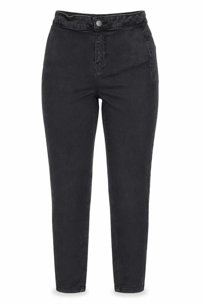 Womens UK Size 10 TU Regular Fit Tapered Grey Jeans