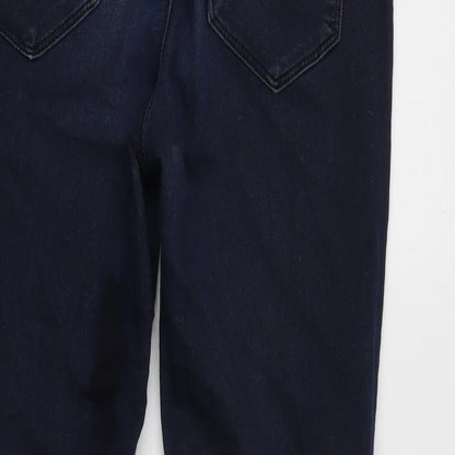 Womens UK Size 10 Marks and Spencer Regular Fit Skinny Blue Jeans