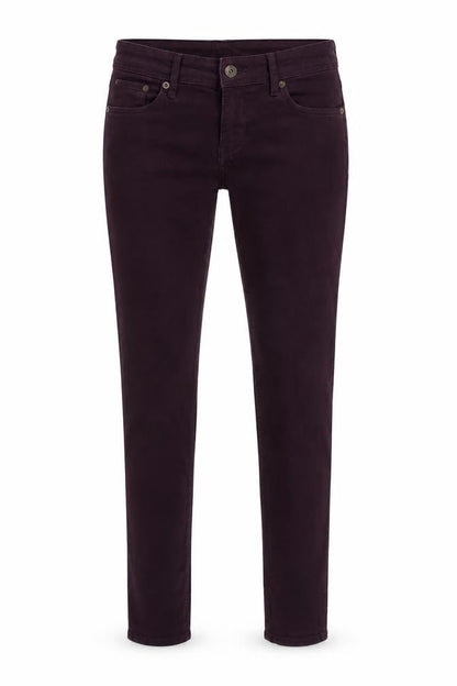 Womens UK Size 26 in H&M Regular Fit Skinny Purple Jeans