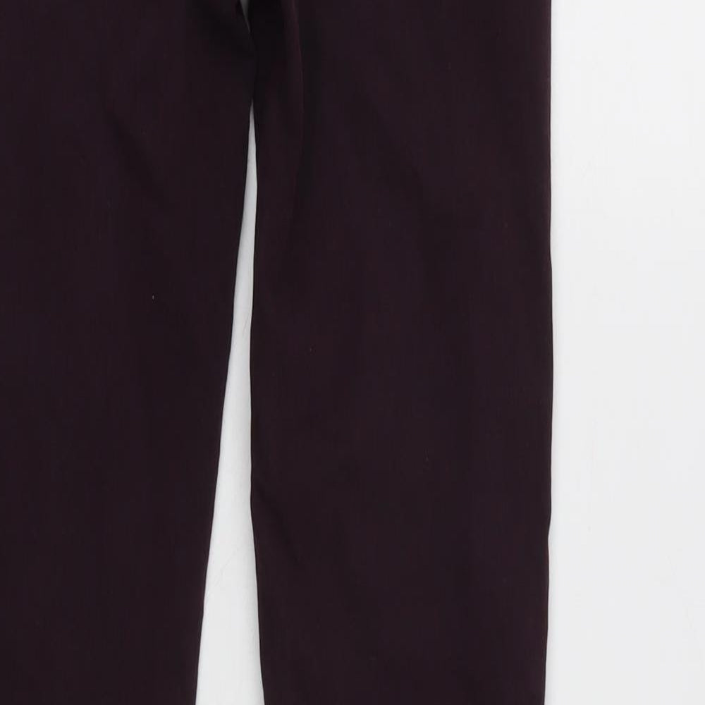 Womens UK Size 26 in H&M Regular Fit Skinny Purple Jeans