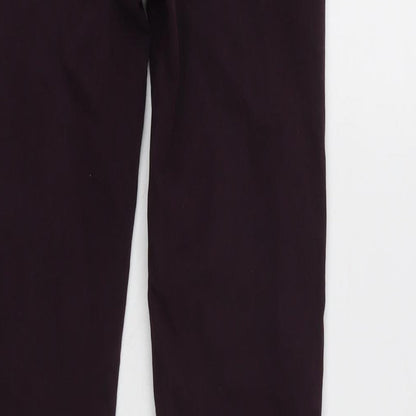 Womens UK Size 26 in H&M Regular Fit Skinny Purple Jeans