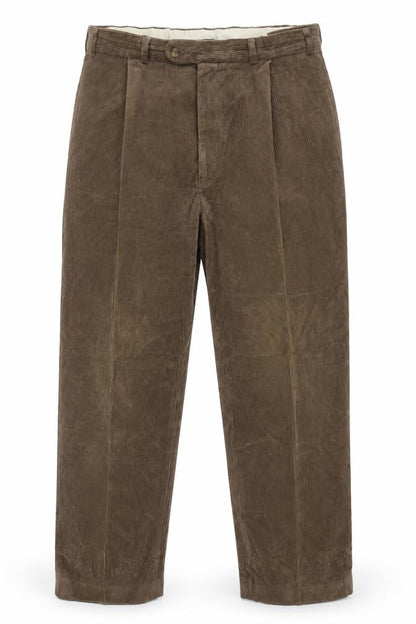 Mens UK Size 37 in Zantos Regular Fit  Brown Trousers