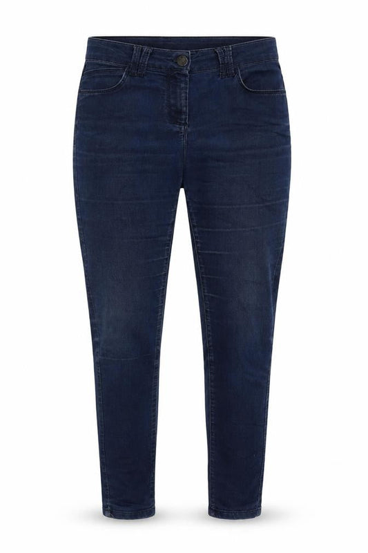 Womens UK Size 10 Marks and Spencer Regular Fit Tapered Blue Jeans