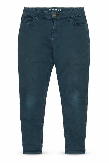 Womens UK Size 14 Marks and Spencer Regular Fit Tapered Blue Jeans