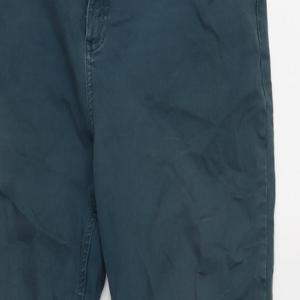 Womens UK Size 14 Marks and Spencer Regular Fit Tapered Blue Jeans