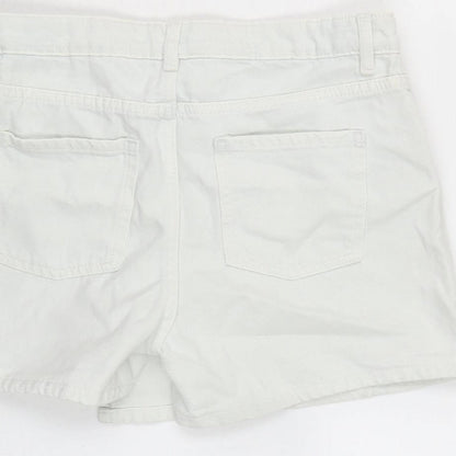 Marks and Spencer Girls Blue Cotton A-Line Skort Size 12-13 Years Regular Tie