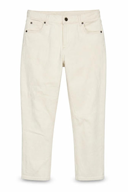 Womens UK Size 28 in Jack Wills Regular Fit Cropped Ivory Jeans