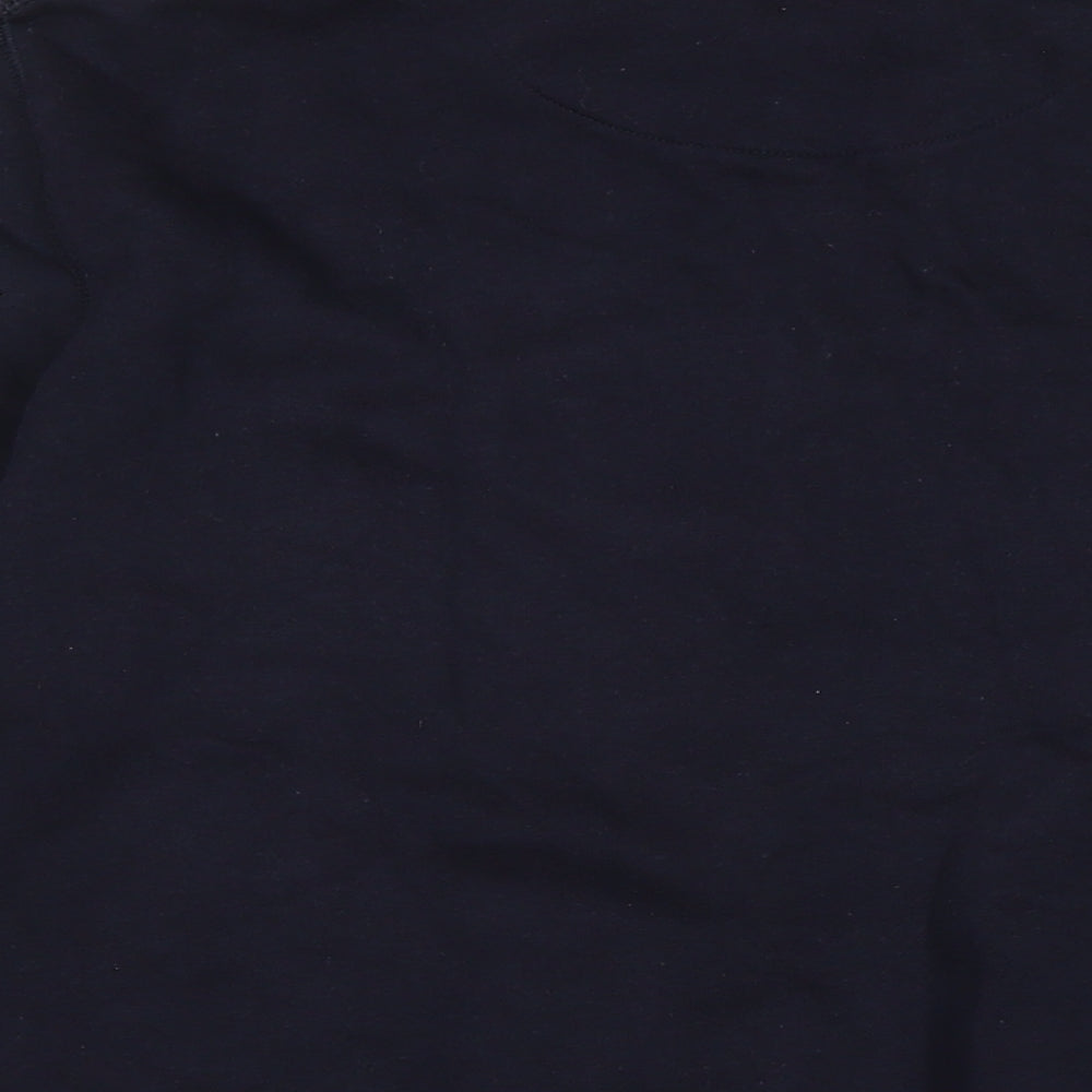 Mens UK Size M Lincoln Blue Pullover Sweatshirt