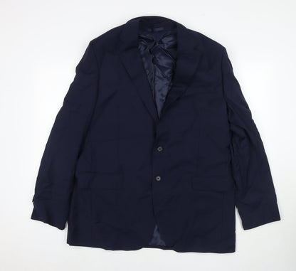 Mens UK Size 44 Marks and Spencer Regular Black Suit Jacket