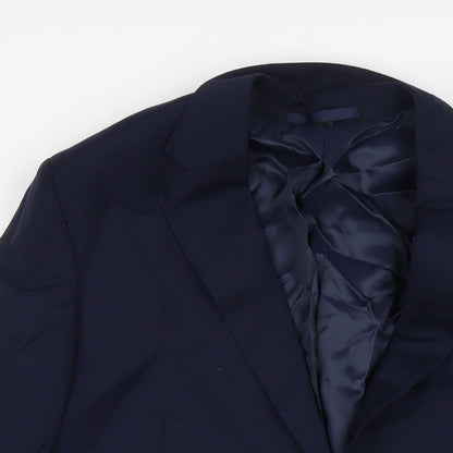 Mens UK Size 44 Marks and Spencer Regular Black Suit Jacket