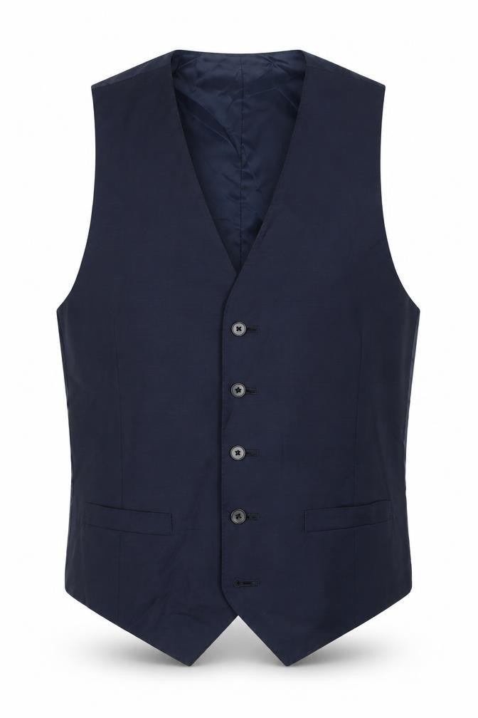 Mens UK Size 36 Marks and Spencer Regular Blue Suit Jacket