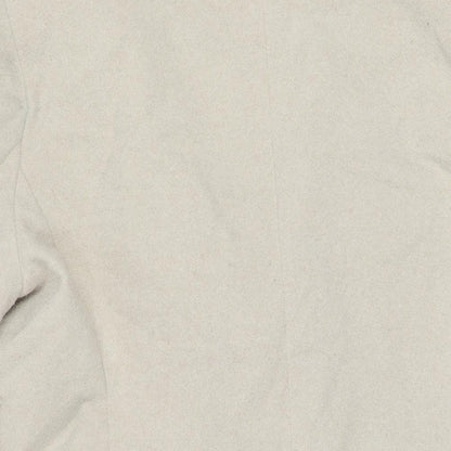 Womens UK Size 18 New Look Ivory Overcoat