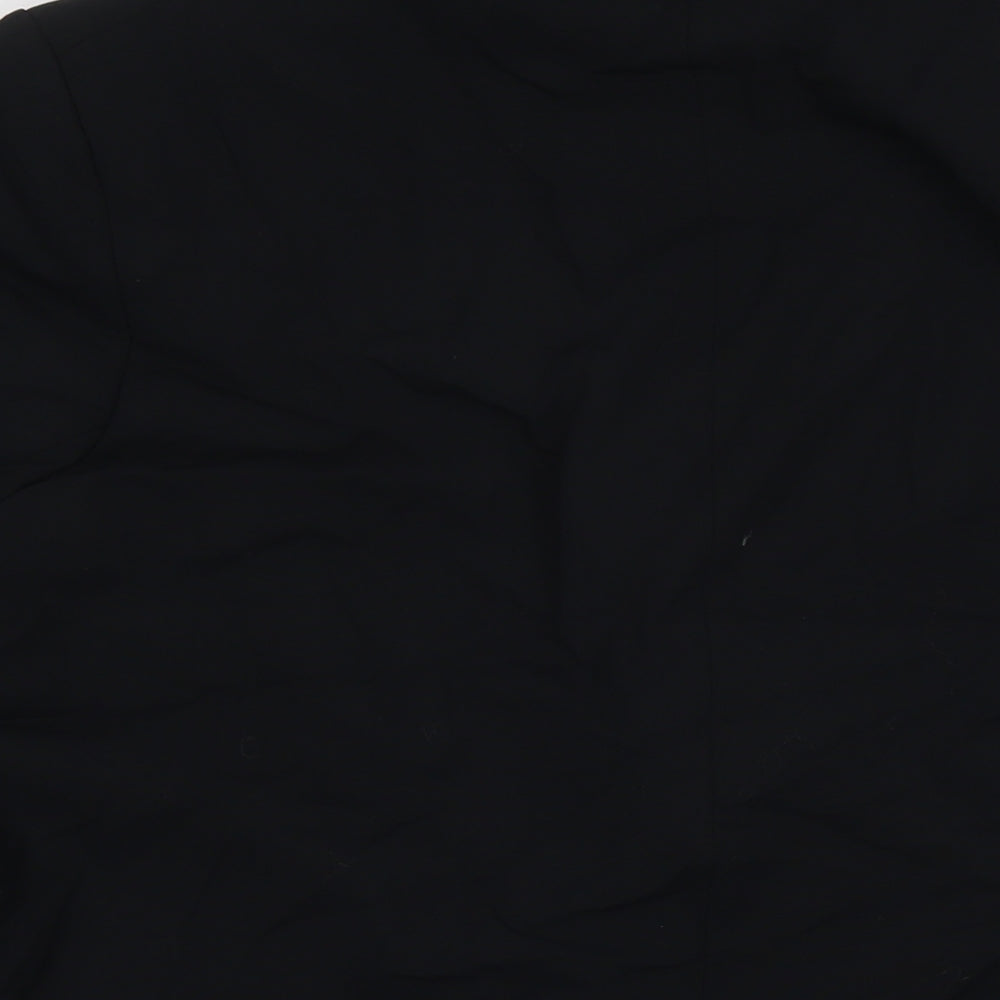Marks and Spencer Womens Black Polyester Jacket Suit Jacket Size 20