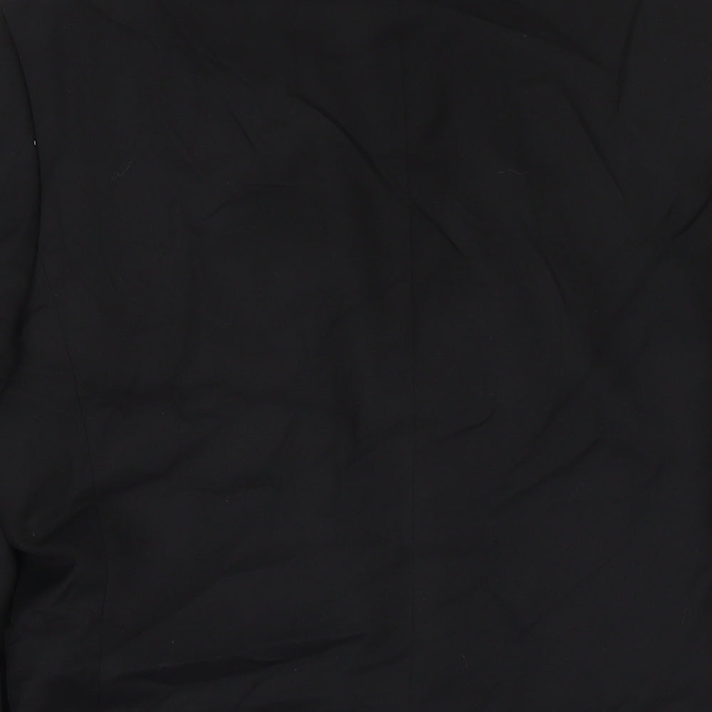 Mens UK Size 38 Terry de Havilland Regular Black Suit Jacket