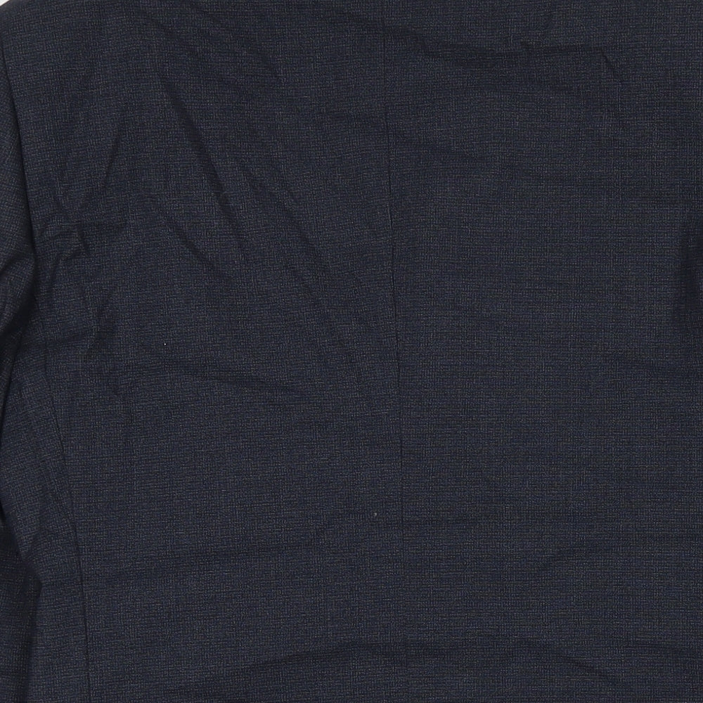 Mens UK Size 38 Burton Regular Blue Suit Jacket