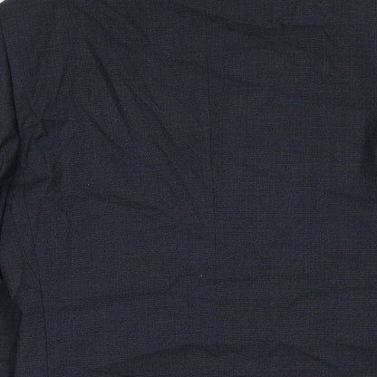 Mens UK Size 38 Burton Regular Blue Suit Jacket