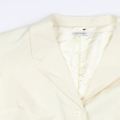 Womens UK Size 18 Damart Ivory Jacket