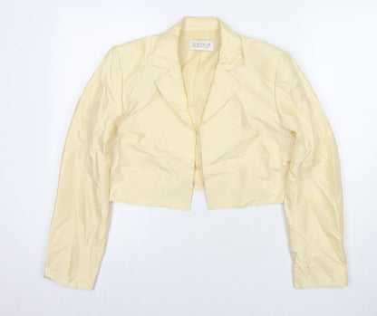 Womens UK Size 12 Platinum Yellow Jacket