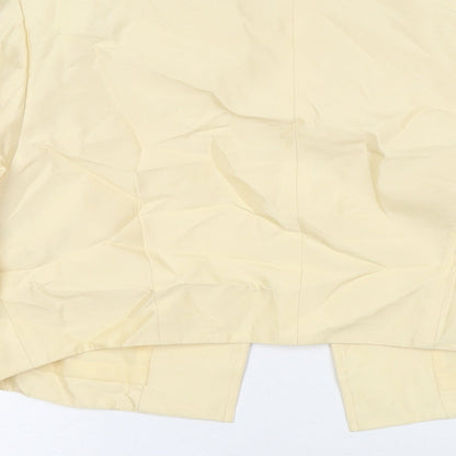 Womens UK Size 12 Platinum Yellow Jacket