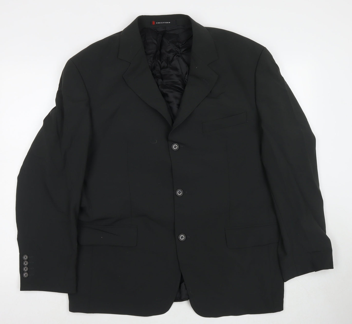 Mens UK Size 42 Ciro Citterio Regular Grey Suit Jacket