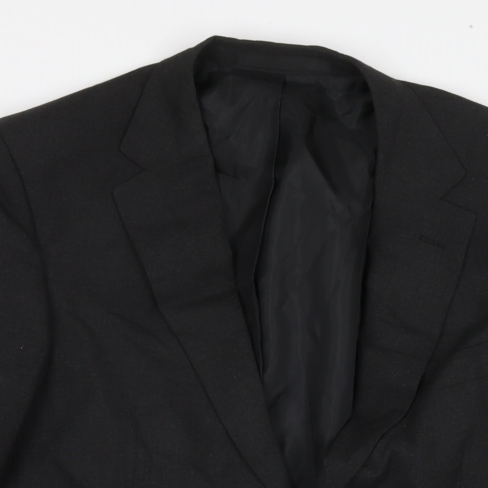 Mens UK Size 40 Marks and Spencer Regular Grey Suit Jacket
