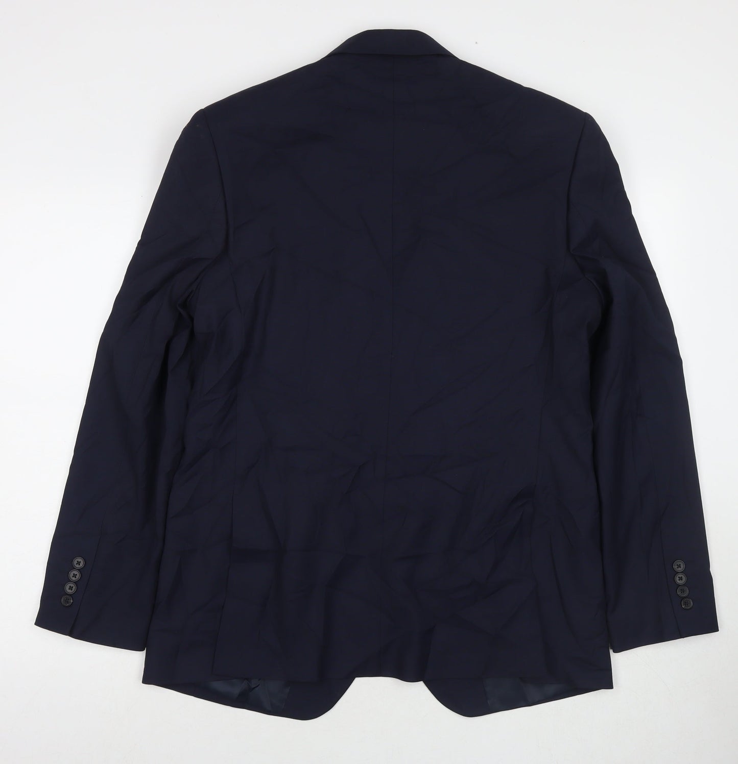 Mens UK Size 42 Marks and Spencer Regular Blue Suit Jacket