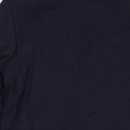 Mens UK Size 42 Marks and Spencer Regular Blue Suit Jacket