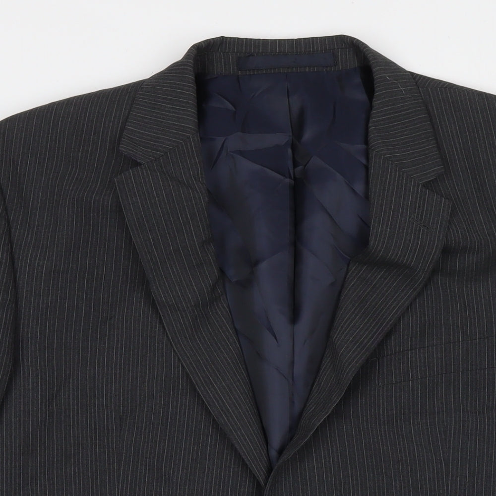 Mens UK Size 46 Marks and Spencer Regular Grey Suit Jacket