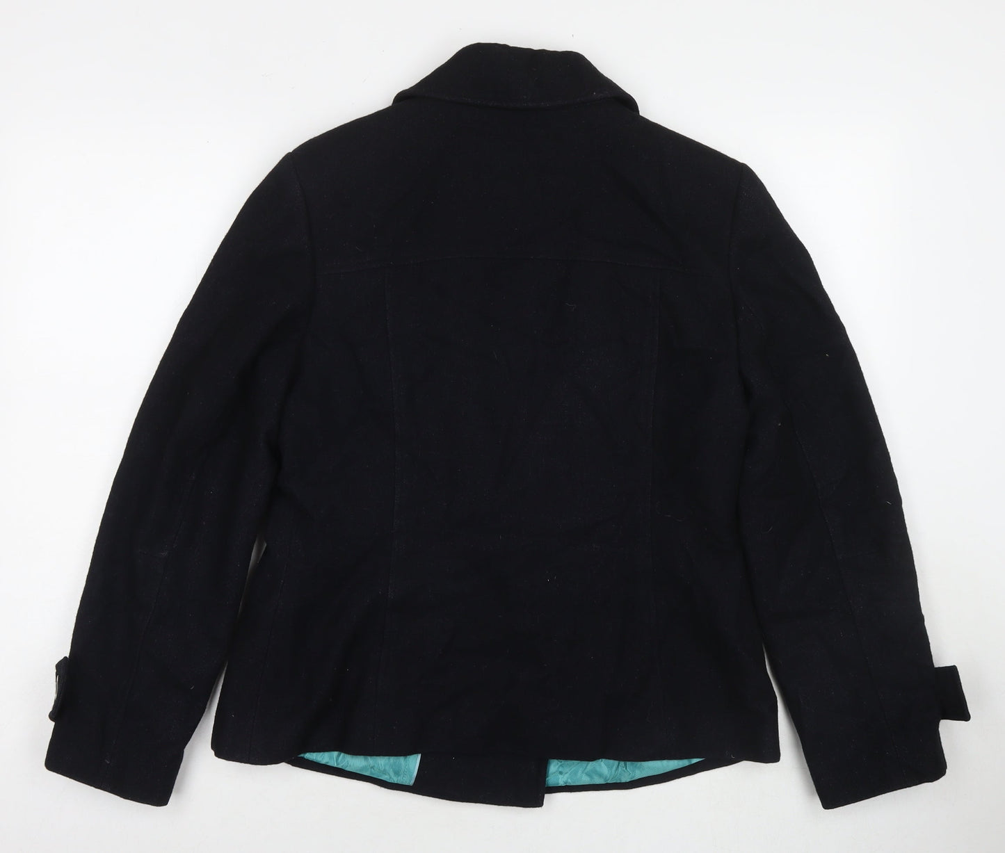 Womens UK Size 14 Marks and Spencer Black Parka Coat