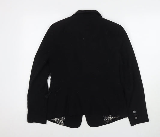 Womens UK Size 10 Marks and Spencer Black Jacket