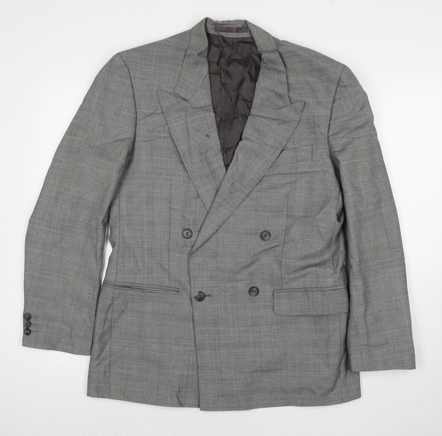 Mens UK Size 38 St Michael Regular Grey Suit Jacket