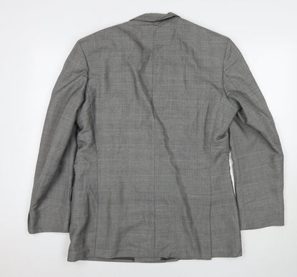 Mens UK Size 38 St Michael Regular Grey Suit Jacket