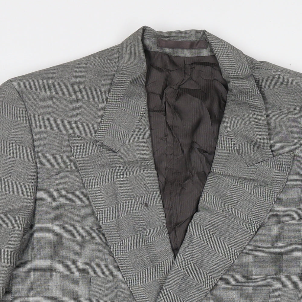Mens UK Size 38 St Michael Regular Grey Suit Jacket