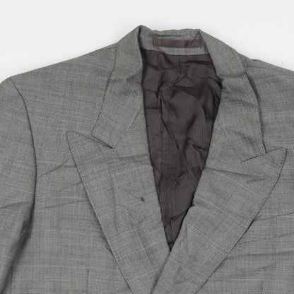 Mens UK Size 38 St Michael Regular Grey Suit Jacket