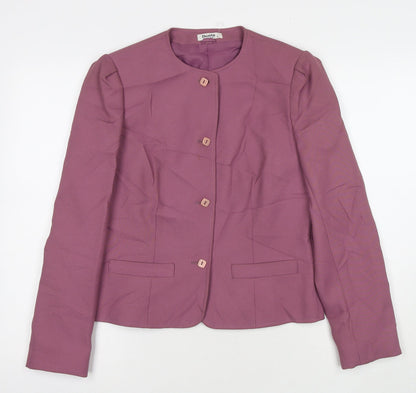 Womens UK Size 12 Dereta Purple Jacket
