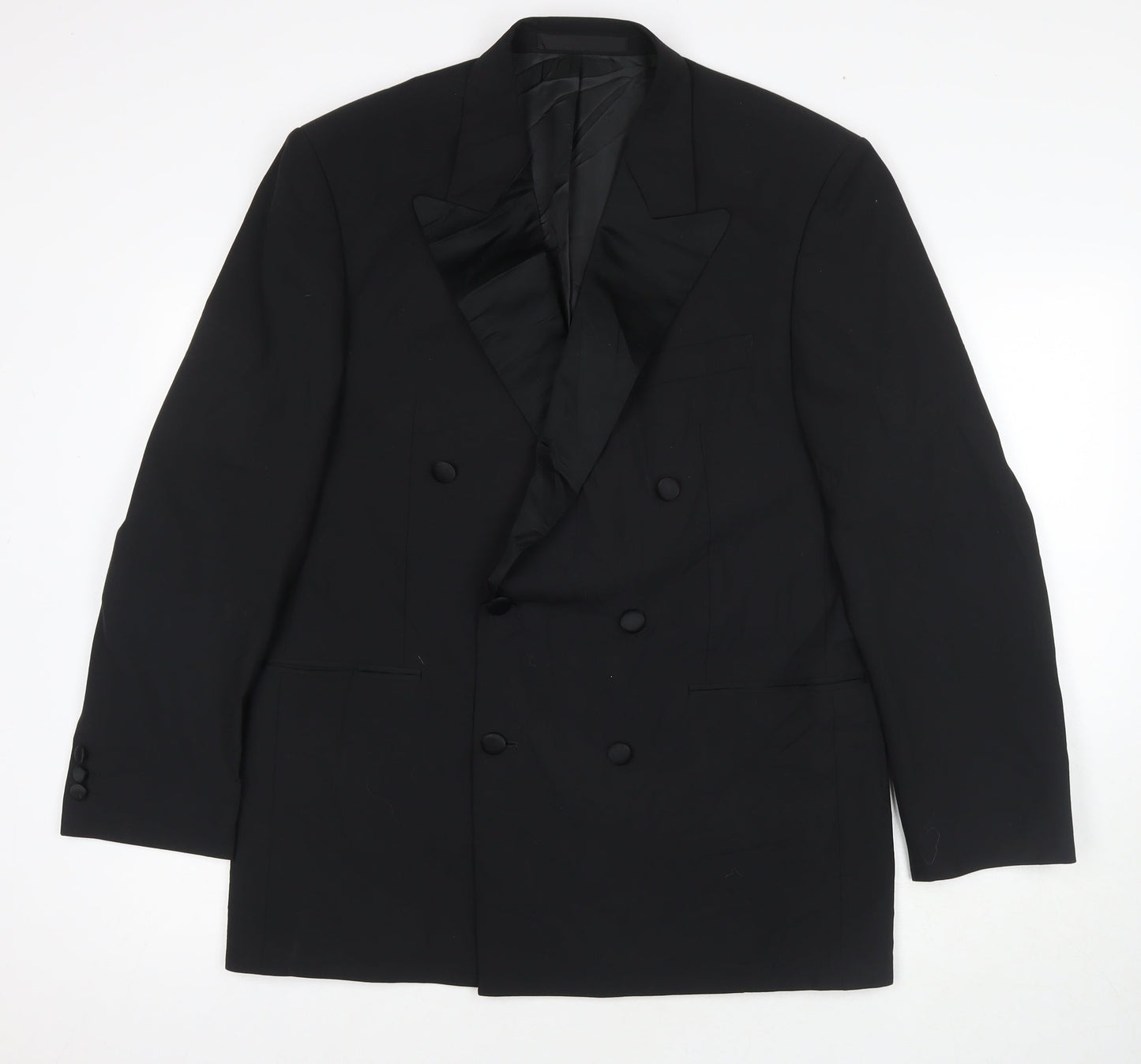 Mens UK Size 40 Marks and Spencer Regular Black Suit Jacket