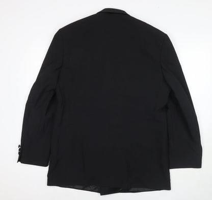 Mens UK Size 40 Marks and Spencer Regular Black Suit Jacket