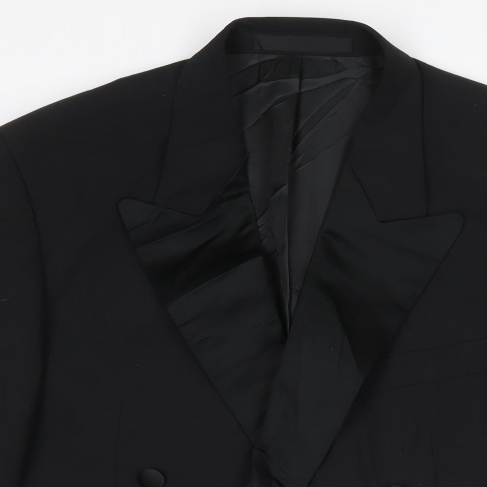 Mens UK Size 40 Marks and Spencer Regular Black Suit Jacket