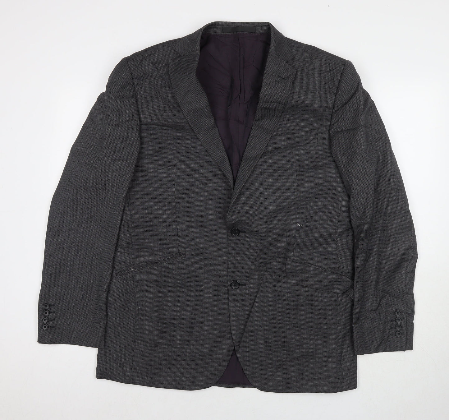 Mens UK Size 42 Marks and Spencer Regular Grey Suit Jacket