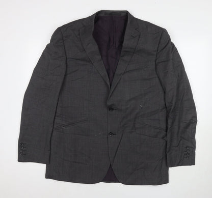 Mens UK Size 42 Marks and Spencer Regular Grey Suit Jacket