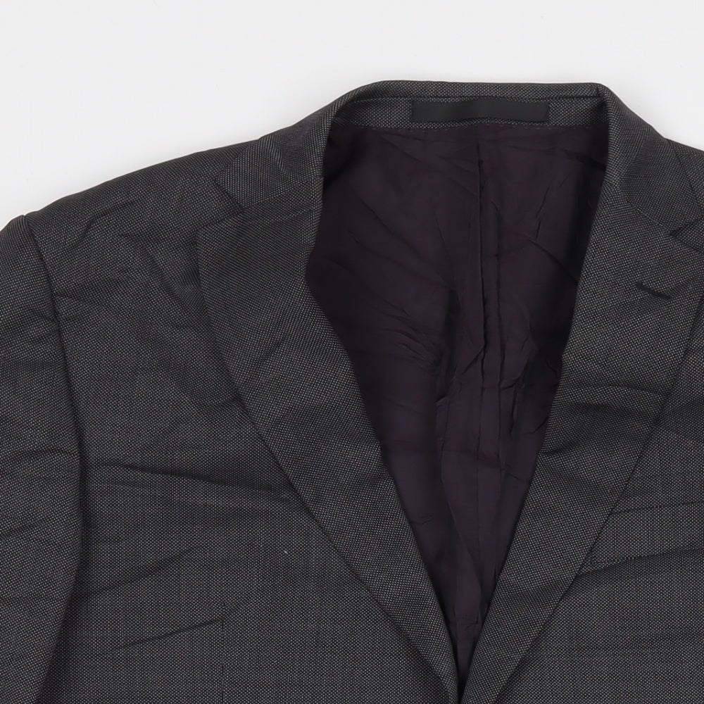 Mens UK Size 42 Marks and Spencer Regular Grey Suit Jacket
