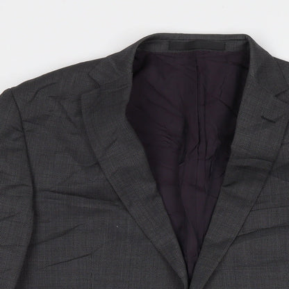 Mens UK Size 42 Marks and Spencer Regular Grey Suit Jacket