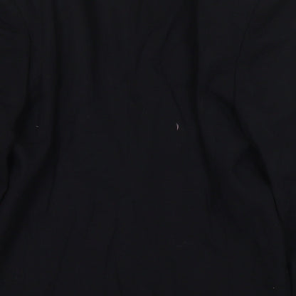 Braemar Womens Black Jacket Blazer Size 8 Button
