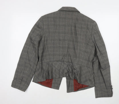 Marks and Spencer Womens Grey Jacket Blazer Size 16