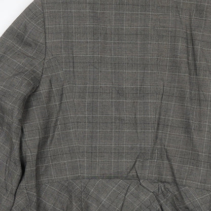 Marks and Spencer Womens Grey Jacket Blazer Size 16